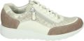 Durea 6263~G~~~~~~~~~~~~~~~~~~~~~~~~ Lage sneakers Dames sneakers Wit beige - Multicolor