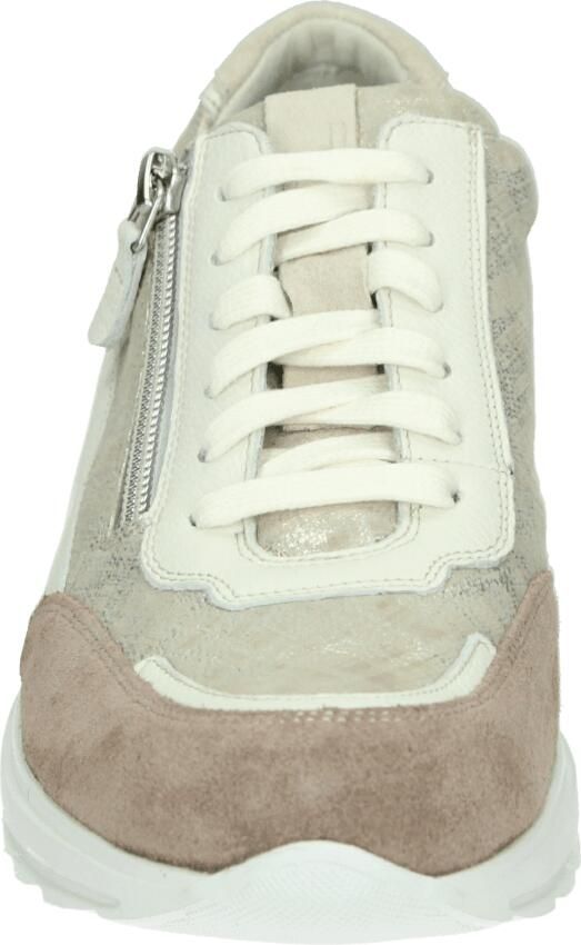 Durea 6263~G~~~~~~~~~~~~~~~~~~~~~~~~ Lage sneakers Dames sneakers Wit beige - Foto 2