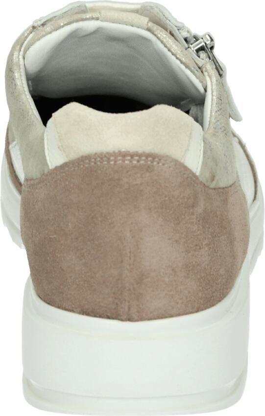 Durea 6263~G~~~~~~~~~~~~~~~~~~~~~~~~ Lage sneakers Dames sneakers Wit beige - Foto 3