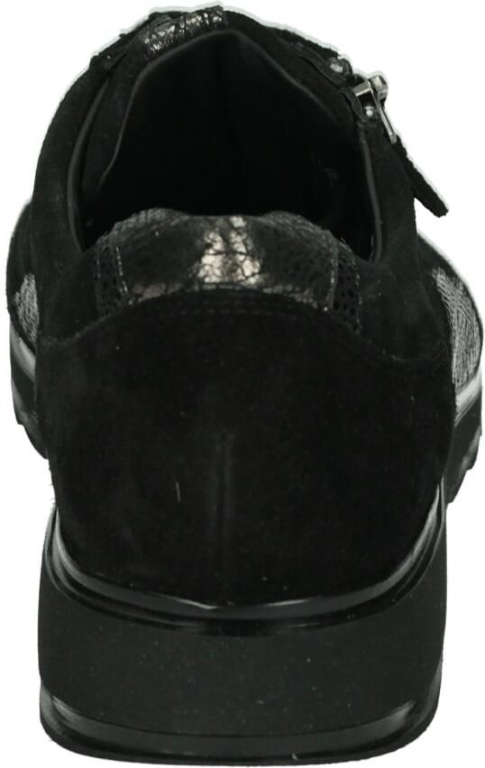 Durea 6263~H~~~~~~~~~~~~~~~~~~~~~~~~ Lage sneakers Dames sneakers Zwart - Foto 3
