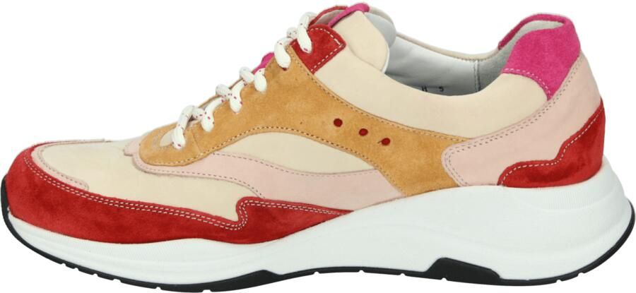 Durea 6267~H~~~~~~~~~~~~~~~~~~~~~~~~ Lage sneakers Dames sneakers Rood - Foto 3