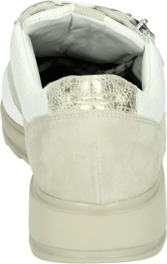 Durea 6263~E~~~~~~~~~~~~~~~~~~~~~~~~ Lage sneakers Dames sneakers Wit beige - Foto 3