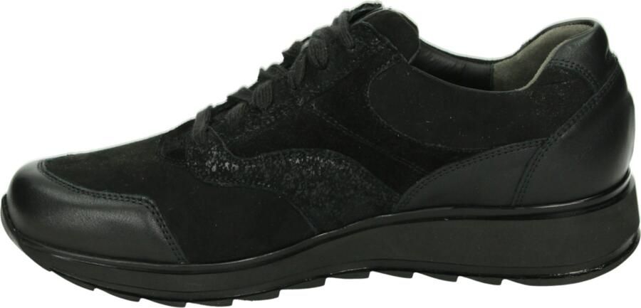 Durea 6279~K~~~~~~~~~~~~~~~~~~~~~~~~ Lage sneakers Dames sneakers Zwart - Foto 4
