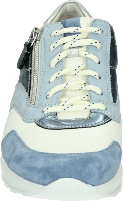 Durea 6279~K~~~~~~~~~~~~~~~~~~~~~~~~ Lage sneakers Dames sneakers Blauw - Foto 7