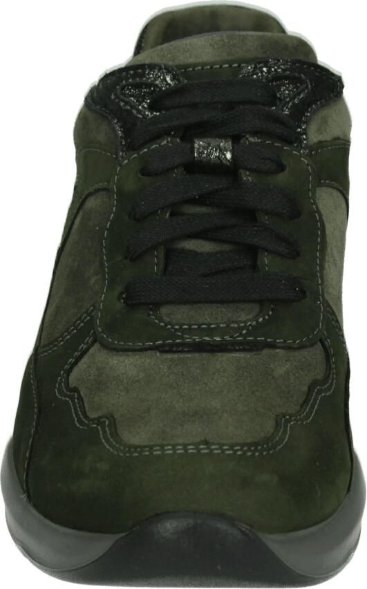 Durea 6283~K~~~~~~~~~~~~~~~~~~~~~~~~ Lage sneakers Dames sneakers Groen - Foto 2