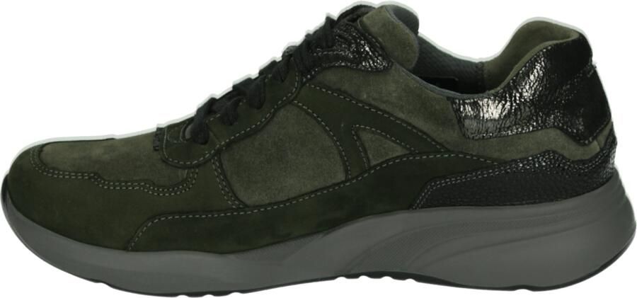 Durea 6283~K~~~~~~~~~~~~~~~~~~~~~~~~ Lage sneakers Dames sneakers Groen - Foto 4