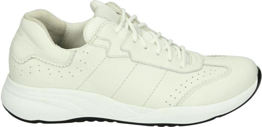 Durea 6289~E~~~~~~~~~~~~~~~~~~~~~~~~ Lage sneakers Dames sneakers Wit beige