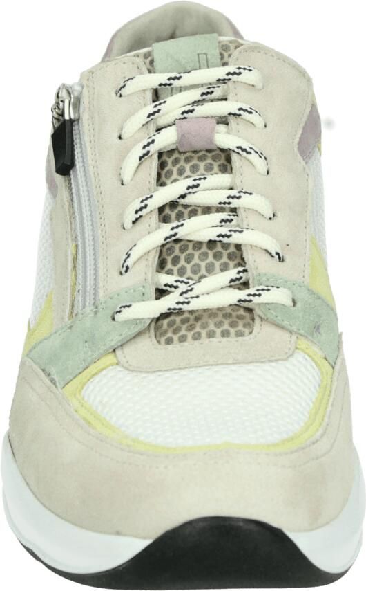 Durea 6295~H~~~~~~~~~~~~~~~~~~~~~~~~ Lage sneakers Dames sneakers Wit beige - Foto 3