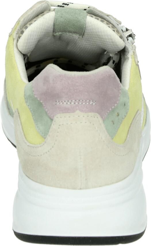 Durea 6295~H~~~~~~~~~~~~~~~~~~~~~~~~ Lage sneakers Dames sneakers Wit beige - Foto 4
