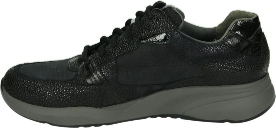 Durea 6295~H~~~~~~~~~~~~~~~~~~~~~~~~ Lage sneakers Dames sneakers Zwart - Foto 5
