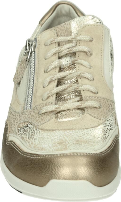 Durea 6306~H~GO~~~~~~~~~~~~~~~~~~~~~ Lage sneakers Dames sneakers Wit beige - Foto 2