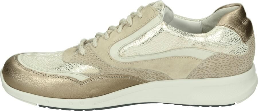 Durea 6306~H~GO~~~~~~~~~~~~~~~~~~~~~ Lage sneakers Dames sneakers Wit beige - Foto 4