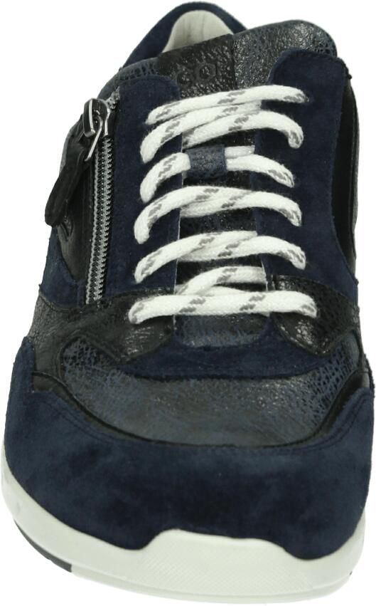Durea 6306~K~GO~~~~~~~~~~~~~~~~~~~~~ Lage sneakers Dames sneakers Blauw - Foto 2
