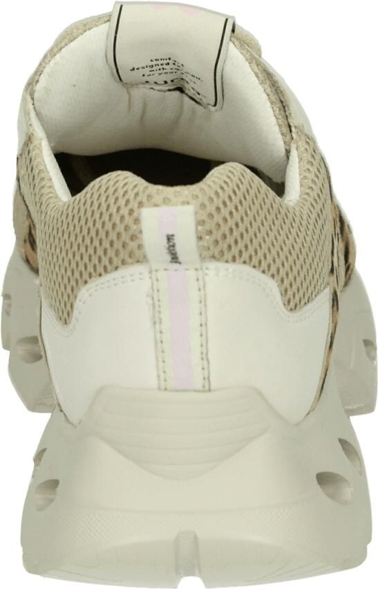 Durea 6309 H Lage sneakers Dames sneakers Wit beige - Foto 4