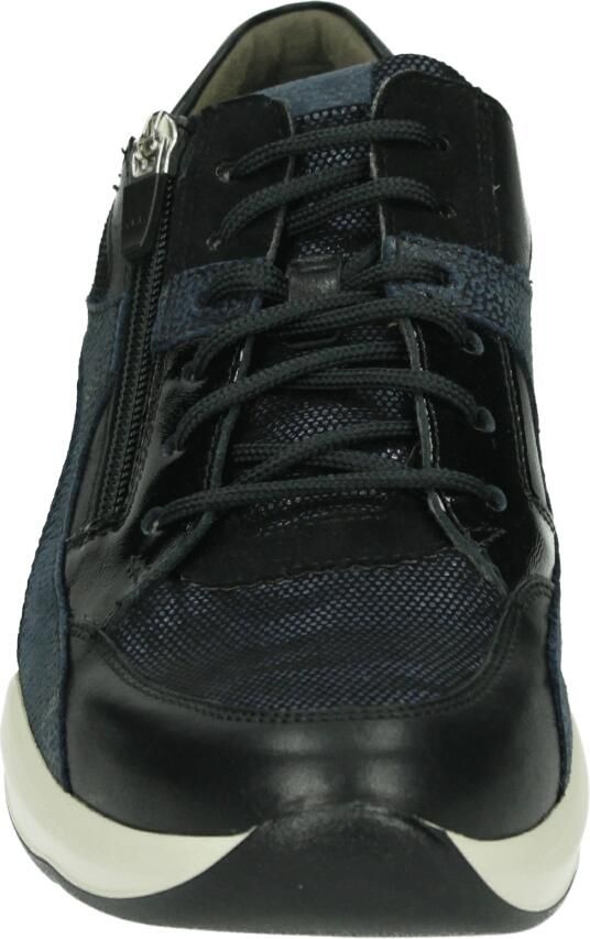 Durea Dames Sneakers 6318-605-2265 dk Blauw Zwart - Foto 4