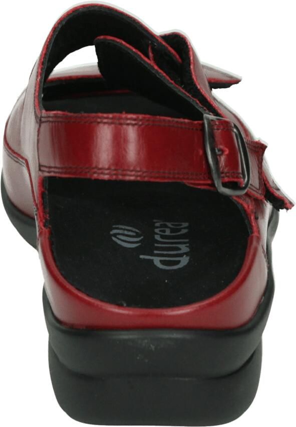 Durea 7178~H~~~~~~~~~~~~~~~~~~~~~~~~ Platte sandalen Dames Sandalen Rood - Foto 4