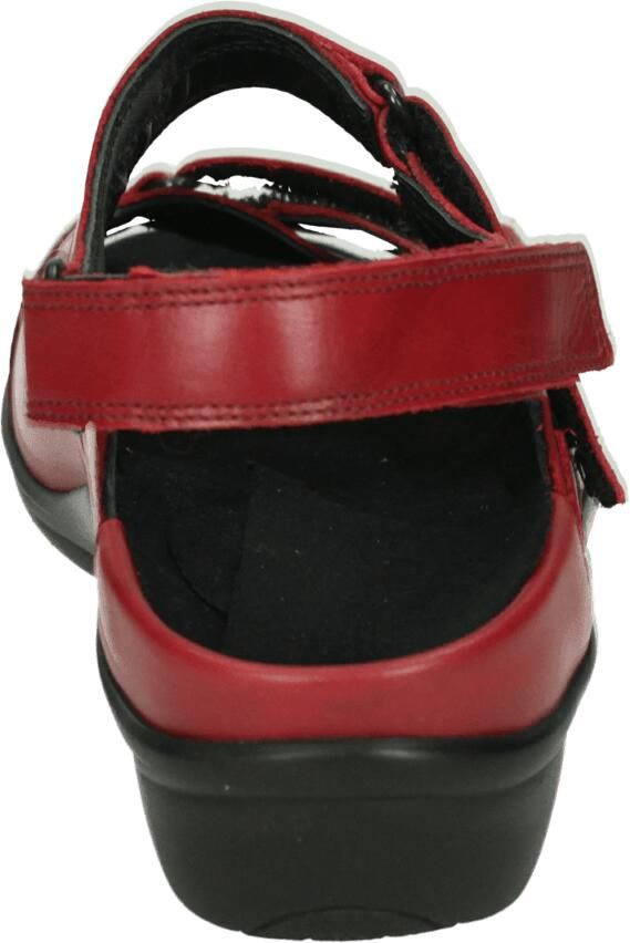 Durea 7258~G~~~~~~~~~~~~~~~~~~~~~~~~ Platte sandalen Dames Sandalen Rood - Foto 3