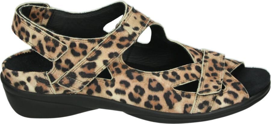 Durea 7258 G Platte sandalen Dames Sandalen Bruin - Foto 2