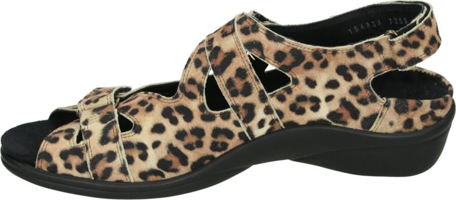 Durea 7258 G Platte sandalen Dames Sandalen Bruin - Foto 5