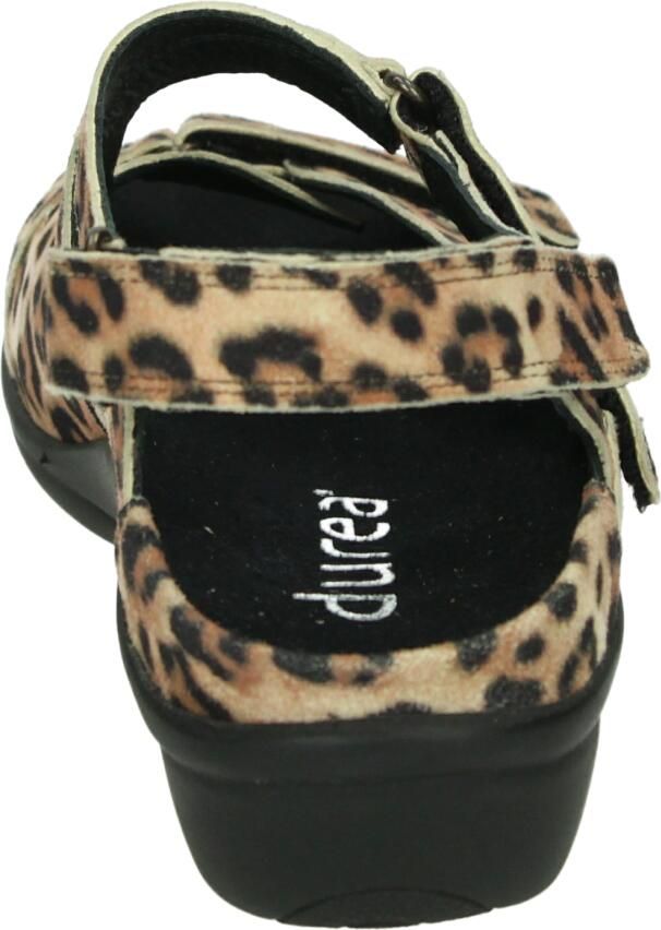 Durea 7258 G Platte sandalen Dames Sandalen Bruin - Foto 4