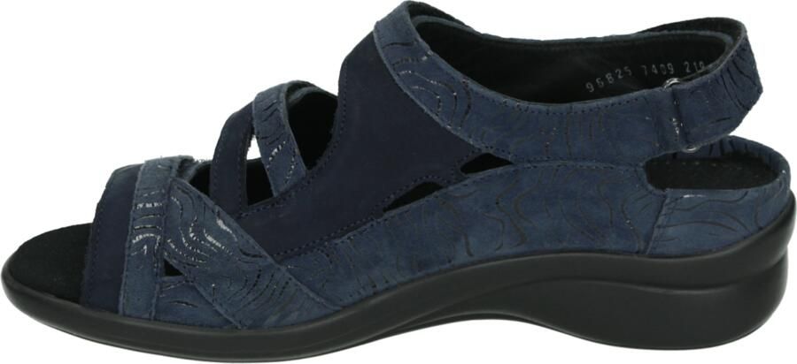 Durea 7409~K~~~~~~~~~~~~~~~~~~~~~~~~ Platte sandalen Dames Sandalen Blauw - Foto 4