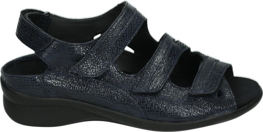 Durea 7409~K~~~~~~~~~~~~~~~~~~~~~~~~ Platte sandalen Dames Sandalen Blauw - Foto 5