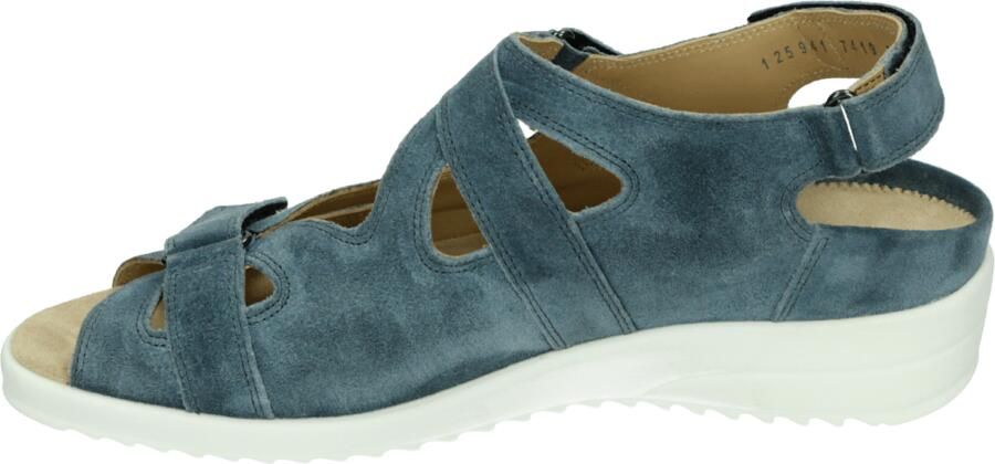 Durea 7419~G~~~~~~~~~~~~~~~~~~~~~~~~ Platte sandalen Dames Sandalen Blauw - Foto 4
