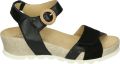 Durea 7425~G~~~~~~~~~~~~~~~~~~~~~~~~ Sandalen met hak Zwart - Zwart