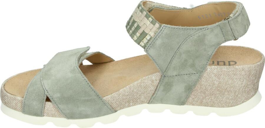 Durea 7429 G Sandalen met hak Groen - Foto 5