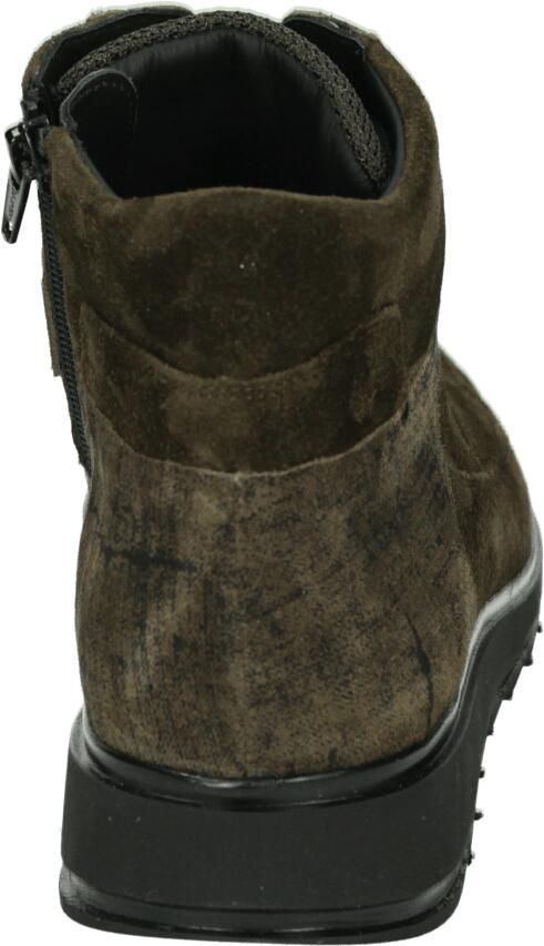Durea 9684~K~~~~~~~~~~~~~~~~~~~~~~~~ Hoge sneakers Veterlaarzen Dames veterschoenen Dames sneakersHalf-hoge schoenen Groen - Foto 3
