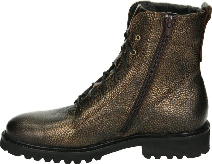 Durea 9722~E~~~~~~~~~~~~~~~~~~~~~~~~ Hoge sneakers Veterlaarzen Dames veterschoenen Dames sneakersHalf-hoge schoenen Metallics - Foto 4