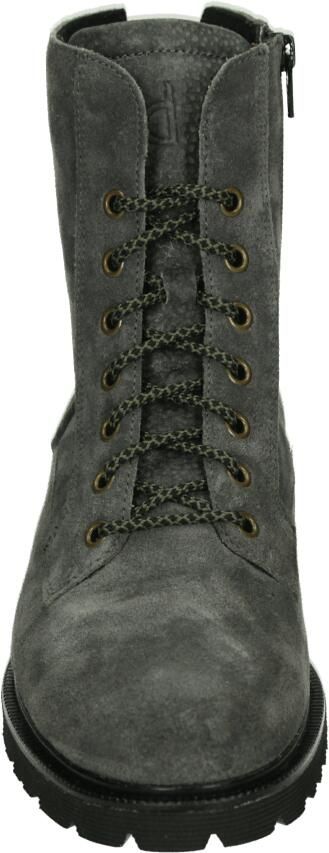 Durea 9769~E~~~~~~~~~~~~~~~~~~~~~~~~ Hoge sneakers Veterlaarzen Dames veterschoenen Dames sneakersHalf-hoge schoenen Grijs - Foto 4