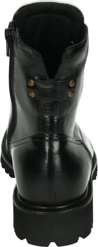Durea 9769~K~~~~~~~~~~~~~~~~~~~~~~~~ Hoge sneakers Veterlaarzen Dames veterschoenen Dames sneakersHalf-hoge schoenen Zwart - Foto 4
