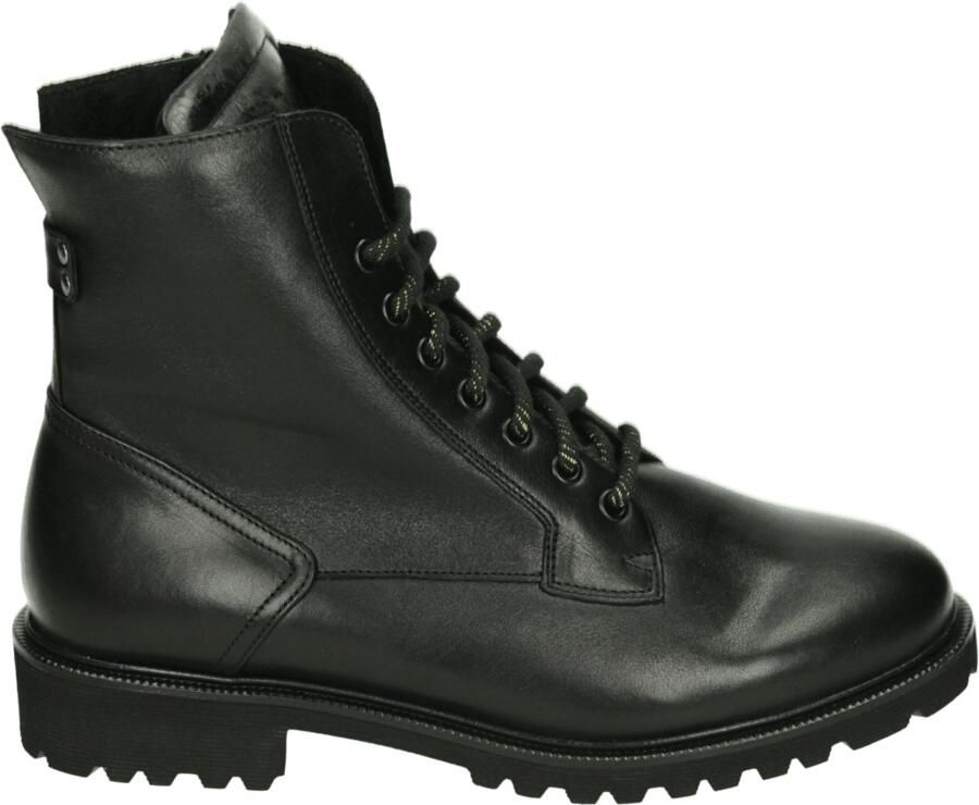 Durea 9769 K Hoge sneakers Veterboots Dames veterschoenen Dames sneakersHalf-hoge schoenen Zwart - Foto 2