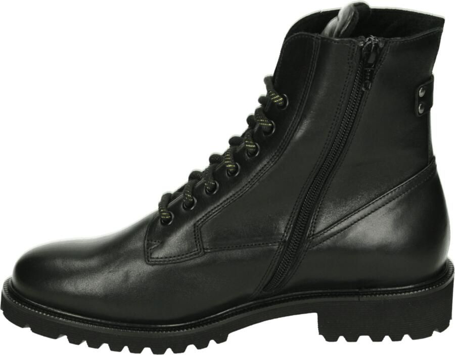 Durea 9769 K Hoge sneakers Veterboots Dames veterschoenen Dames sneakersHalf-hoge schoenen Zwart - Foto 3