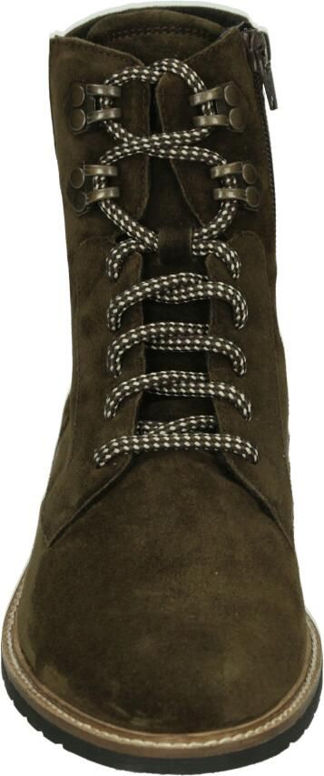 Durea 9776~H~~~~~~~~~~~~~~~~~~~~~~~~ Hoge sneakers Veterlaarzen Dames veterschoenen Dames sneakersHalf-hoge schoenen Groen - Foto 3