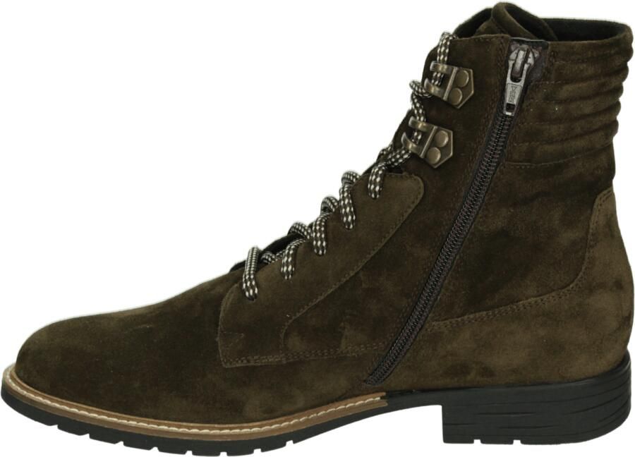 Durea 9776~H~~~~~~~~~~~~~~~~~~~~~~~~ Hoge sneakers Veterlaarzen Dames veterschoenen Dames sneakersHalf-hoge schoenen Groen - Foto 2