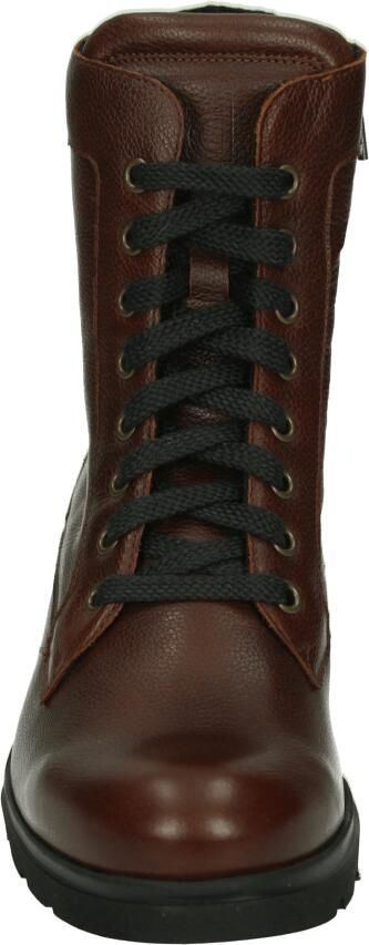 Durea 9785~K~~~~~~~~~~~~~~~~~~~~~~~~ Hoge sneakers Veterlaarzen Dames veterschoenen Dames sneakersHalf-hoge schoenen Bruin - Foto 5