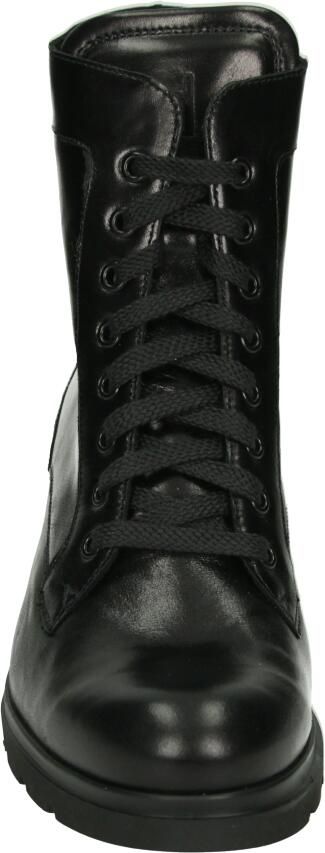Durea 9785~K~~~~~~~~~~~~~~~~~~~~~~~~ Hoge sneakers Veterlaarzen Dames veterschoenen Dames sneakersHalf-hoge schoenen Zwart - Foto 5
