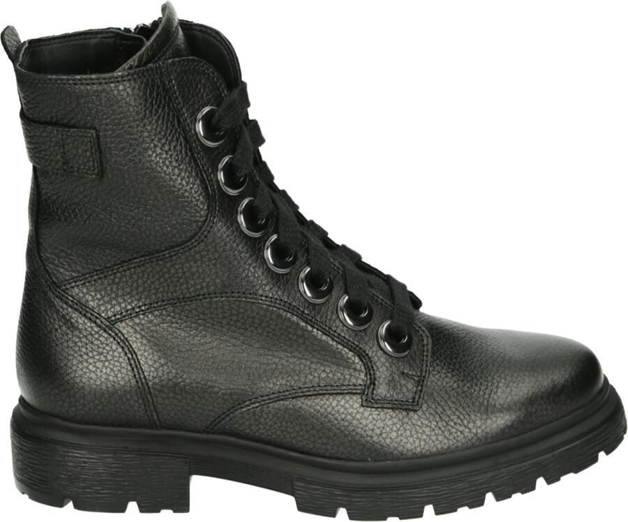 Durea 9809~H~~~~~~~~~~~~~~~~~~~~~~~~ Hoge sneakers Veterlaarzen Dames veterschoenen Dames sneakersHalf-hoge schoenen Grijs - Foto 2