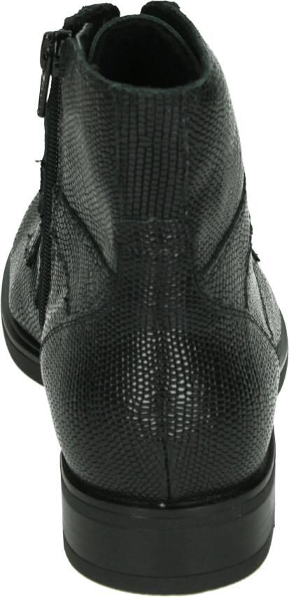 Durea 9832 H Hoge sneakers Veterboots Dames veterschoenen Dames sneakersHalf-hoge schoenen Zwart - Foto 4