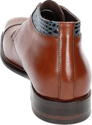 Floris van bommel 10718 01 Brown Calf H-Wijdte Veter boots - Foto 5