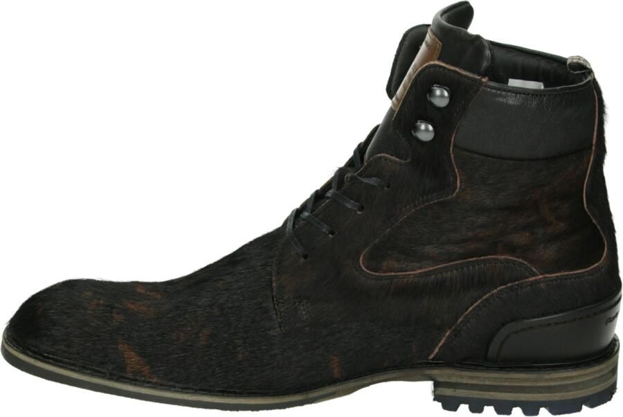 Floris van Bommel CREPI 05.23 Vrije tijd half-hoog Heren veterschoen Heren sneakers Bruin - Foto 5