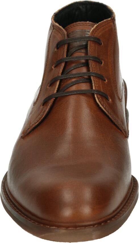 Floris van Bommel CREPI~11.14~~~~~~~~~~~~~~~~~~~ Vrije tijd half-hoog Heren veterschoen Heren sneakers Cognac - Foto 4