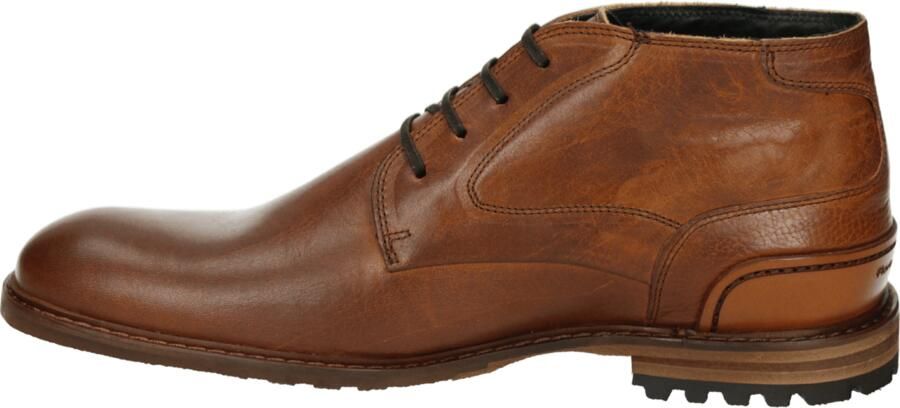 Floris van Bommel CREPI~11.14~~~~~~~~~~~~~~~~~~~ Vrije tijd half-hoog Heren veterschoen Heren sneakers Cognac - Foto 2