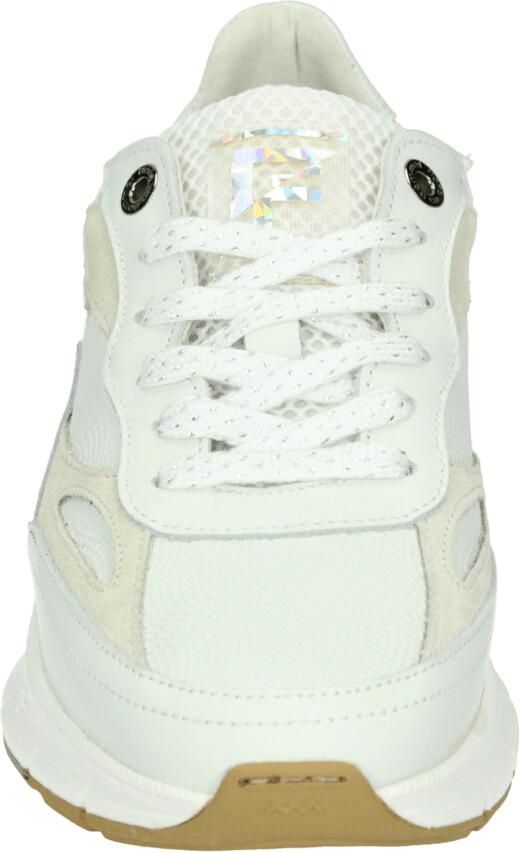 FLORIS VAN BOMMEL Lage Sneakers Dames Sfw-10101 Textiel Wit - Foto 2