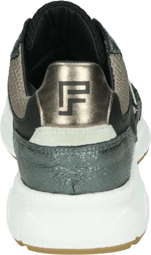 FLORIS VAN BOMMEL Lage Sneakers Dames Sfw-10133 Daysi Leer Zilverkleurig - Foto 4