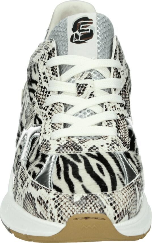FLORIS VAN BOMMEL Lage Sneakers Dames Sfw-10167 Daysi Leer Wit - Foto 4