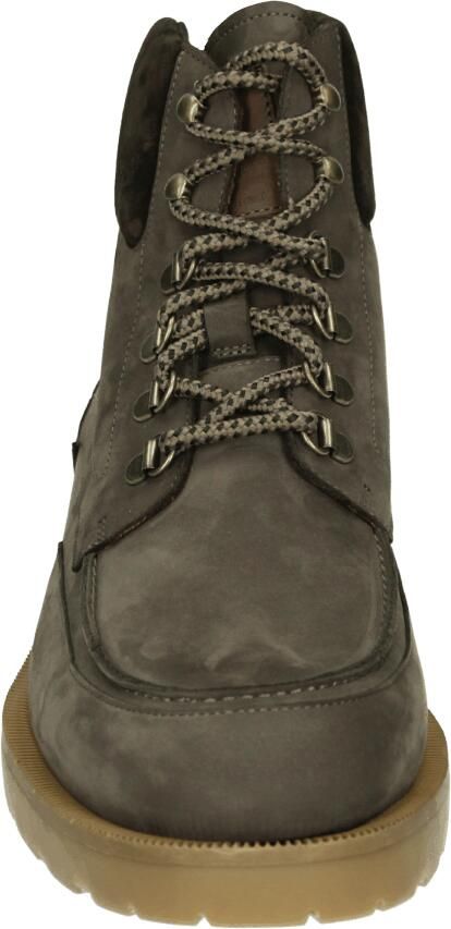 Floris van Bommel DE BIJLER 02.02 Vrije tijd half-hoog Heren veterschoen Heren sneakers Taupe - Foto 3