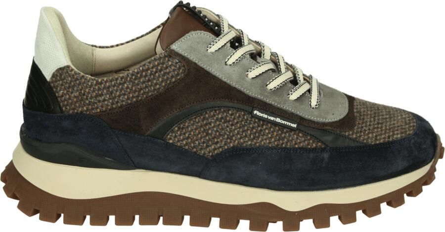 FLORIS VAN BOMMEL Lage Sneakers Heren Sfm-10156 De Grommer 41⅓ Suède Bruin - Foto 2